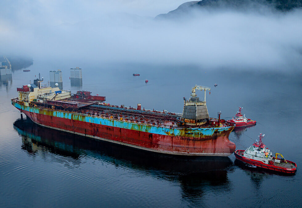 Fra skipsvrak til byens råeste kontorbygg!